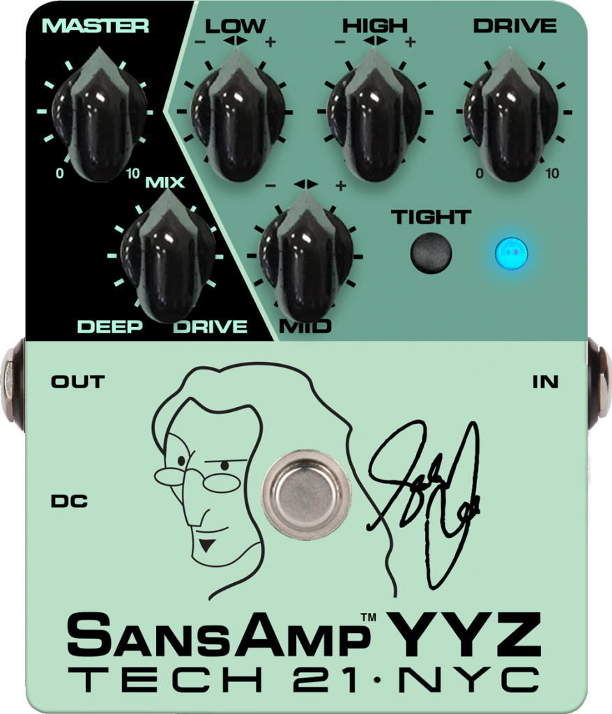 Tech 21 YYZ Shape Shifter Geddy Lee Signature SansAmp Bass Preamp